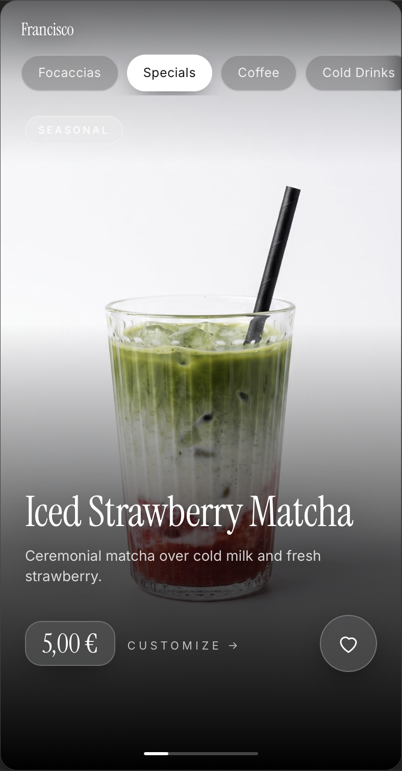Official SipFlow Strawberry Matcha Discover screenshot